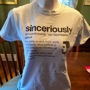 Stephen Amell F*ck cancer charity shirt